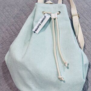 Stoney Clover Lane Terry Drawstring Backpack - NEW WITH TAGS - SUPPER cute!!